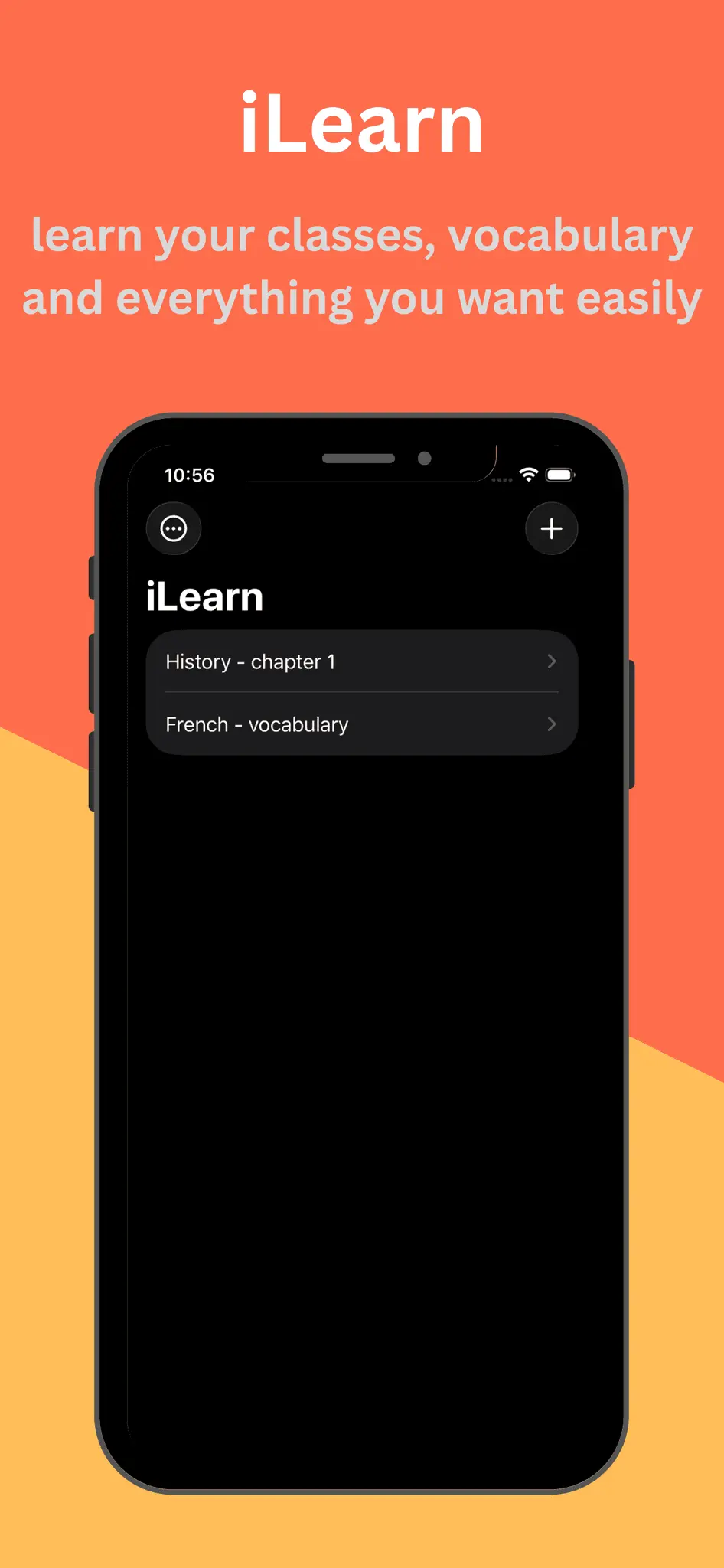 Screenshot 2 of iLearn: AI Flashcards & Notes