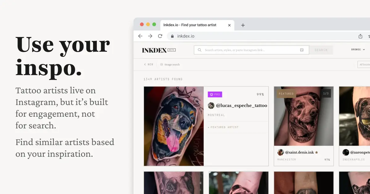 Screenshot 2 of Inkdex