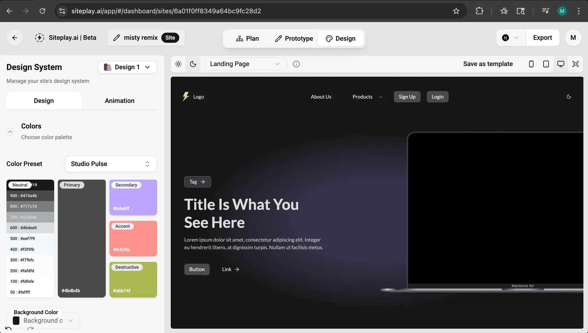 Screenshot 2 of Siteplay.ai
