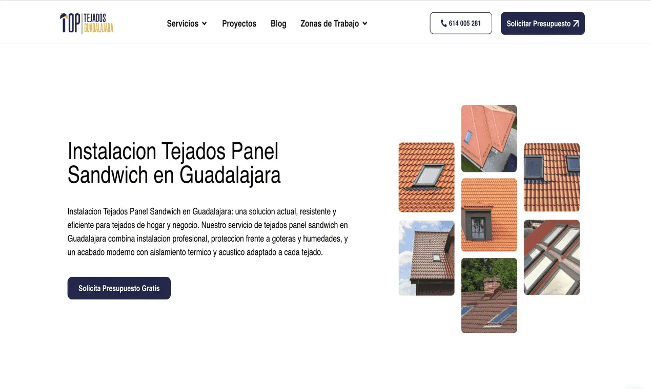 Screenshot 1 of Top Tejados Zamora