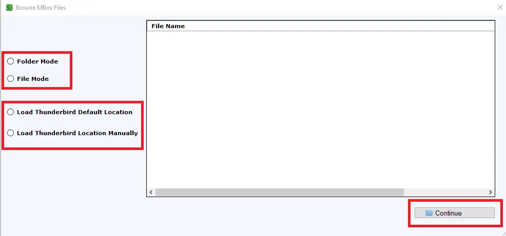 Screenshot 2 of GainTools MBOX Converter