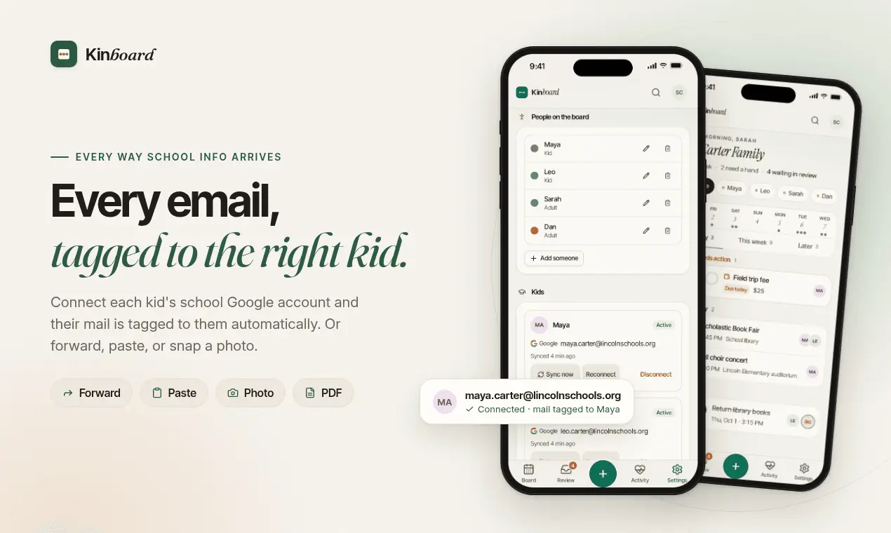 Screenshot 2 of Kinboard