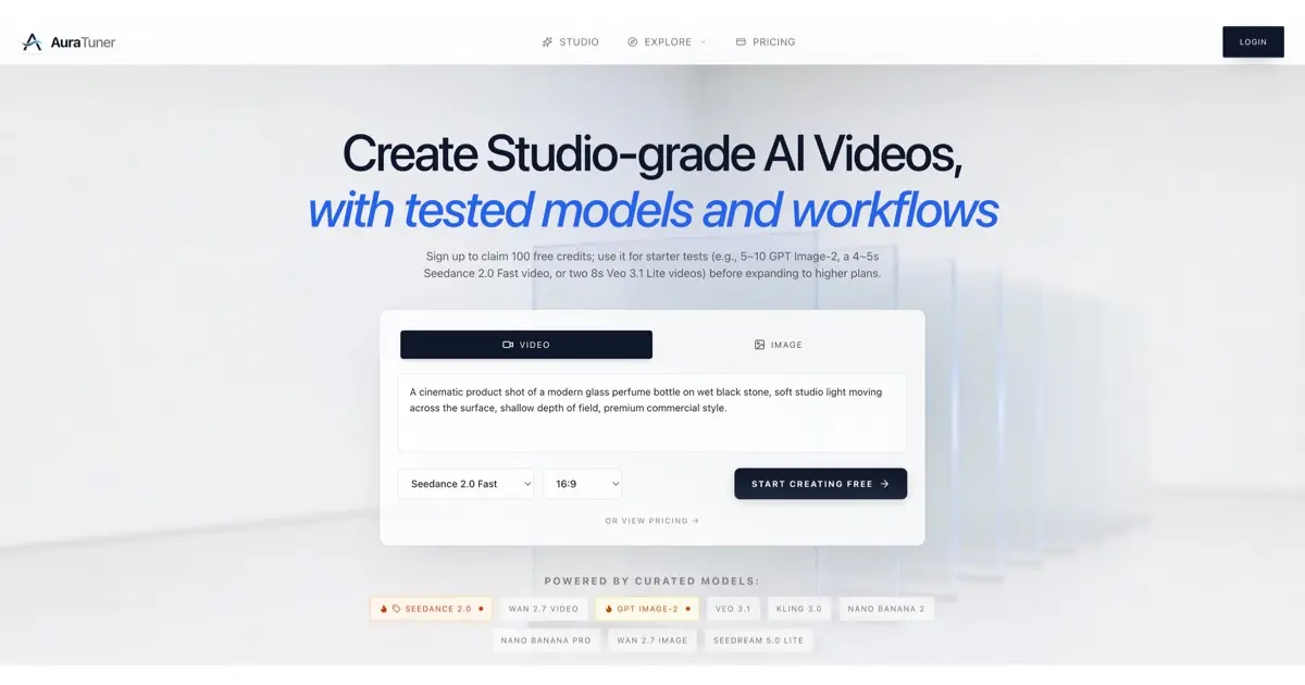 Screenshot 1 of AuraTuner