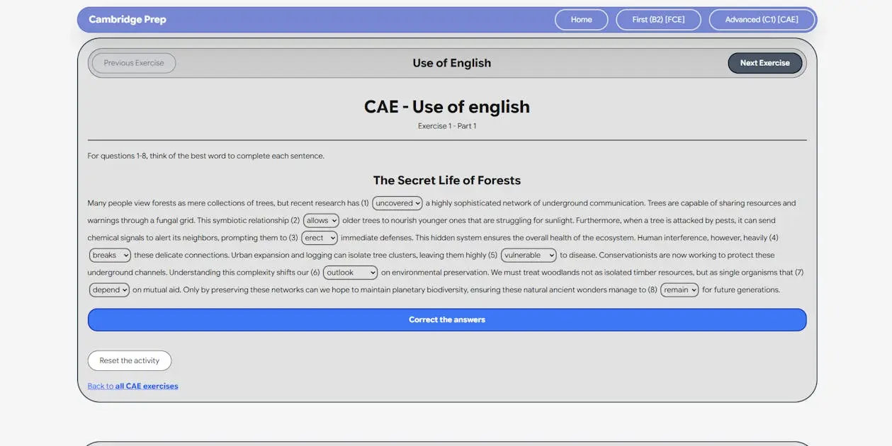 Screenshot 3 of Cambridge Prep