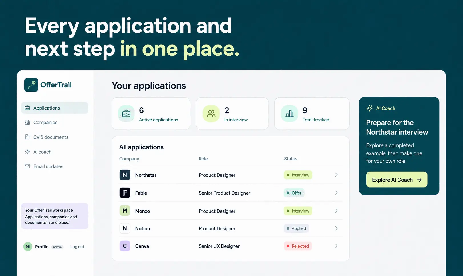 Screenshot 2 of OfferTrail