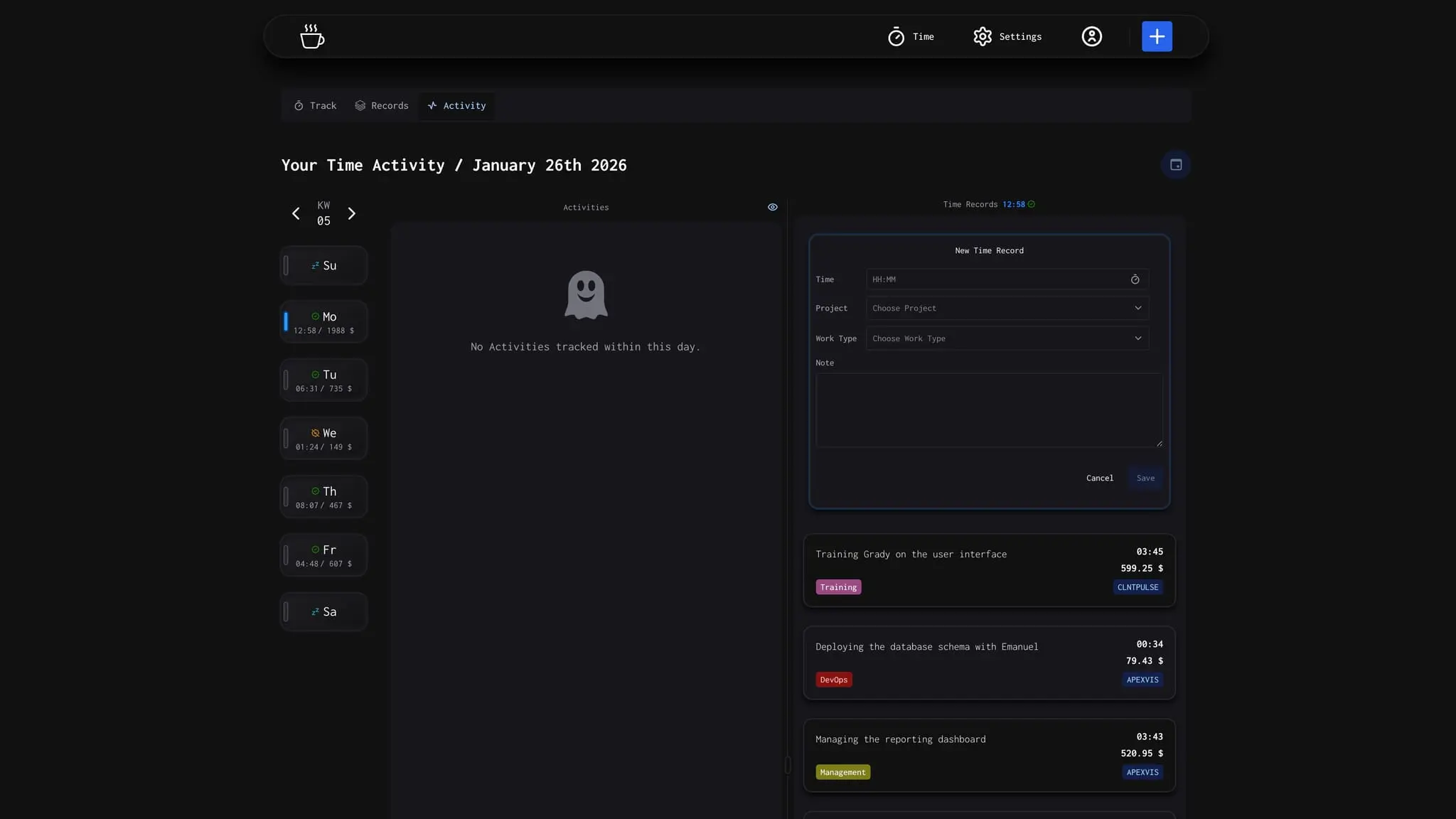 Screenshot 1 of ttime