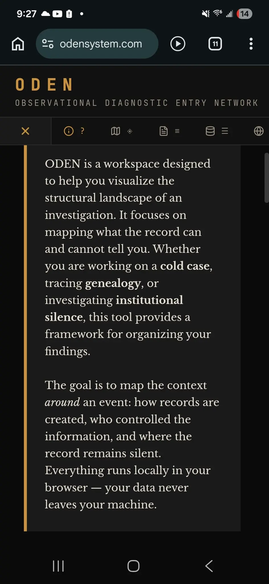 Screenshot 1 of ODEN