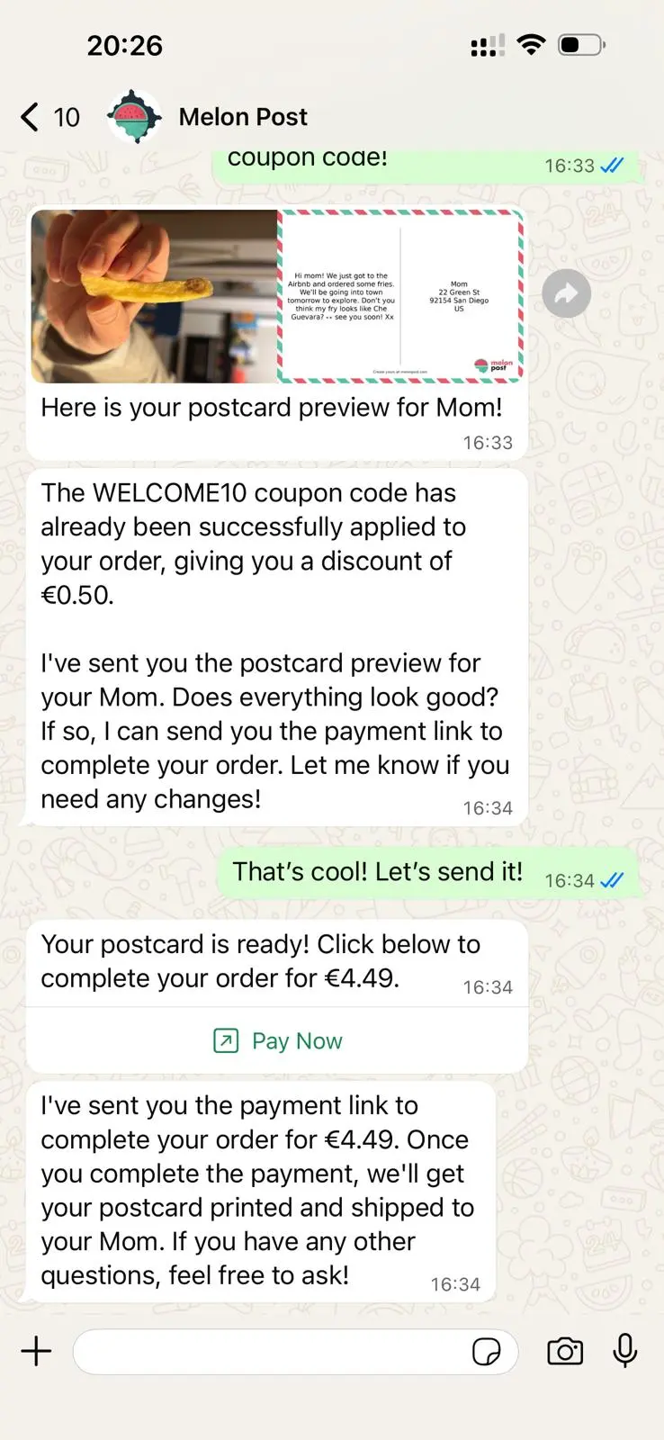 Screenshot 1 of MelonPost