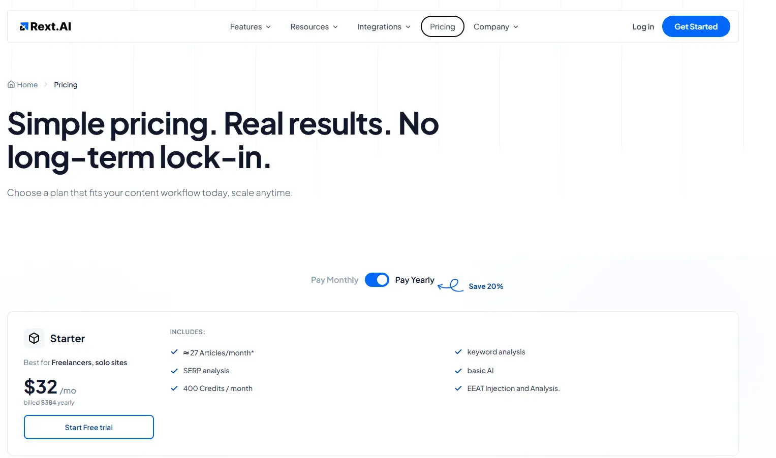 Screenshot 2 of Rext AI