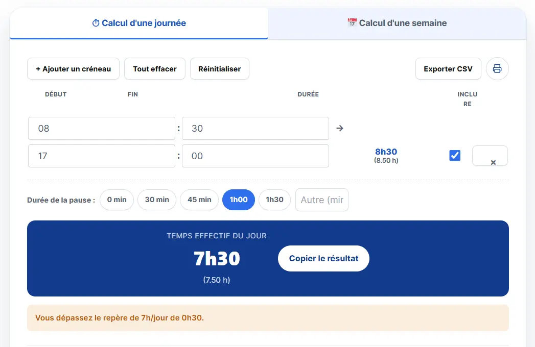Screenshot 1 of Calculatrice Mauricette