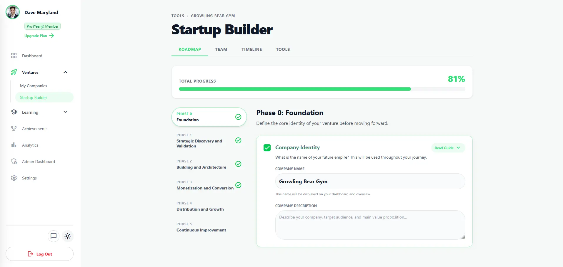 Screenshot 5 of FoundersWorkspace.app