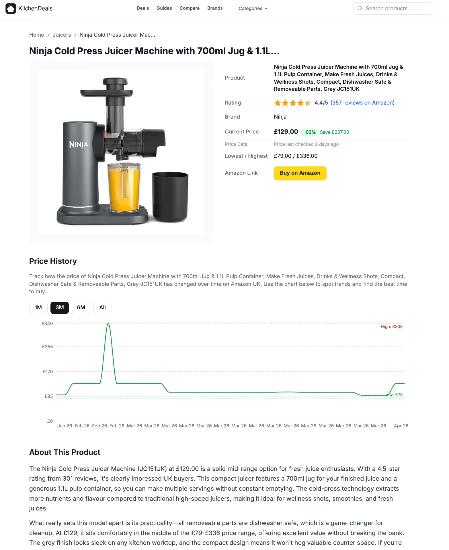 Screenshot 1 of KitchenDeals UK