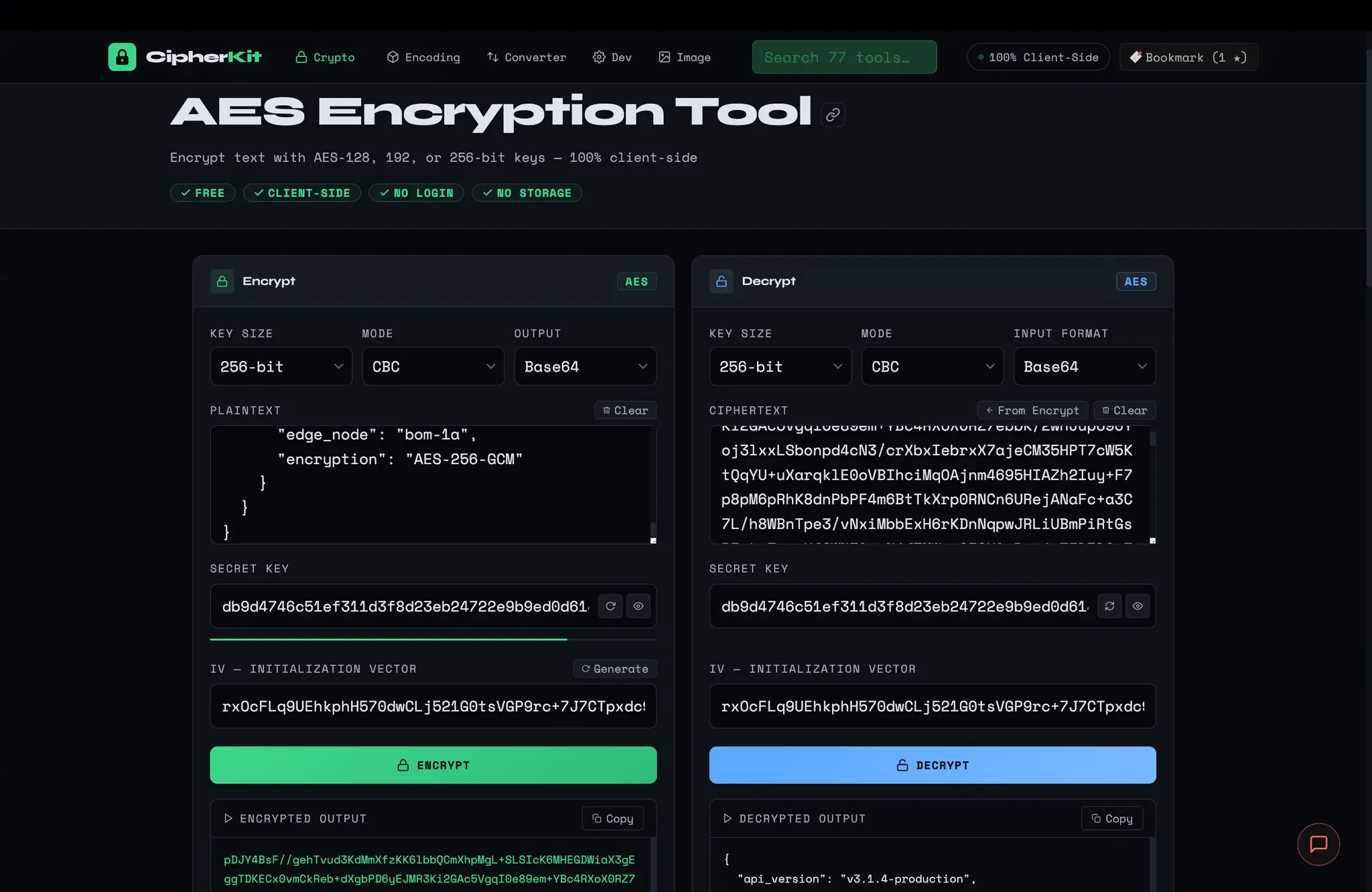 Screenshot 4 of CipherKit