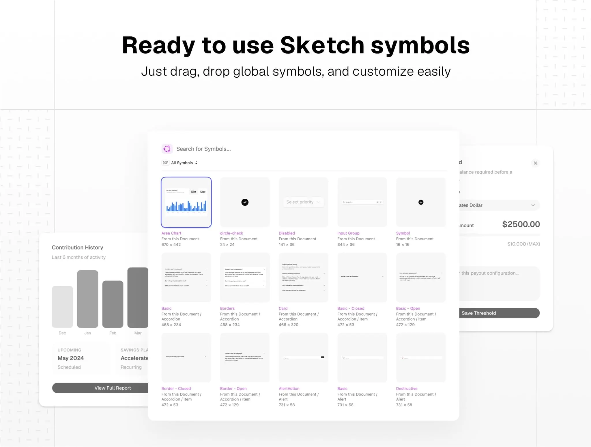 Screenshot 6 of Shadcn UI for Sketch