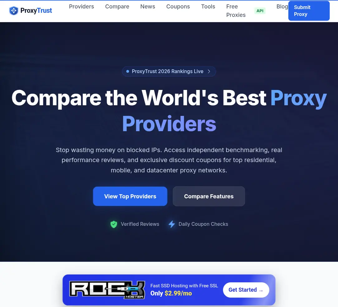 Screenshot 1 of ProxyTrust
