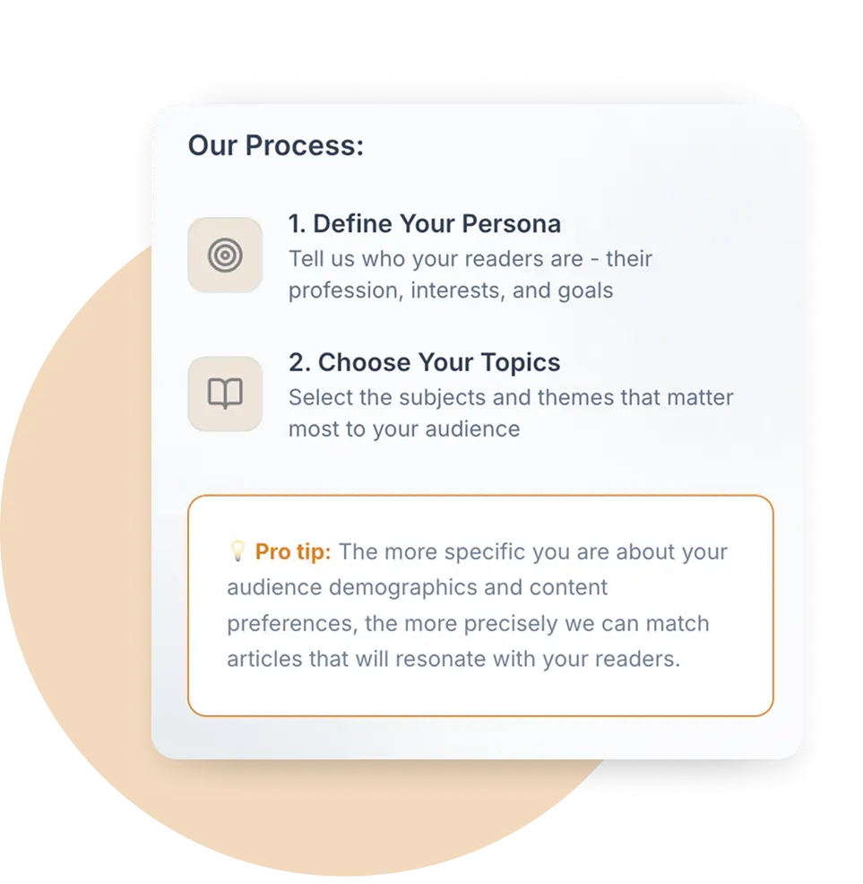 Screenshot 2 of ZestScout — AI Content Curation & Post