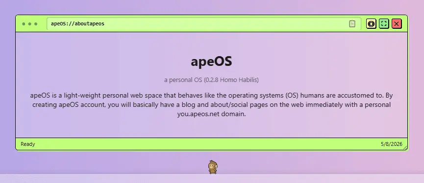 Screenshot 2 of apeOS