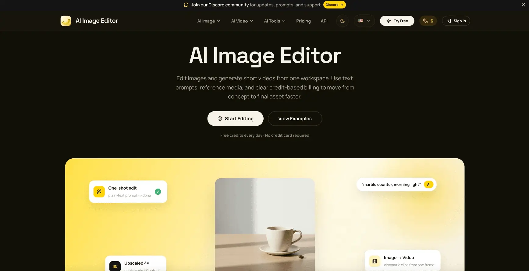 Screenshot 2 of AI Image Editor