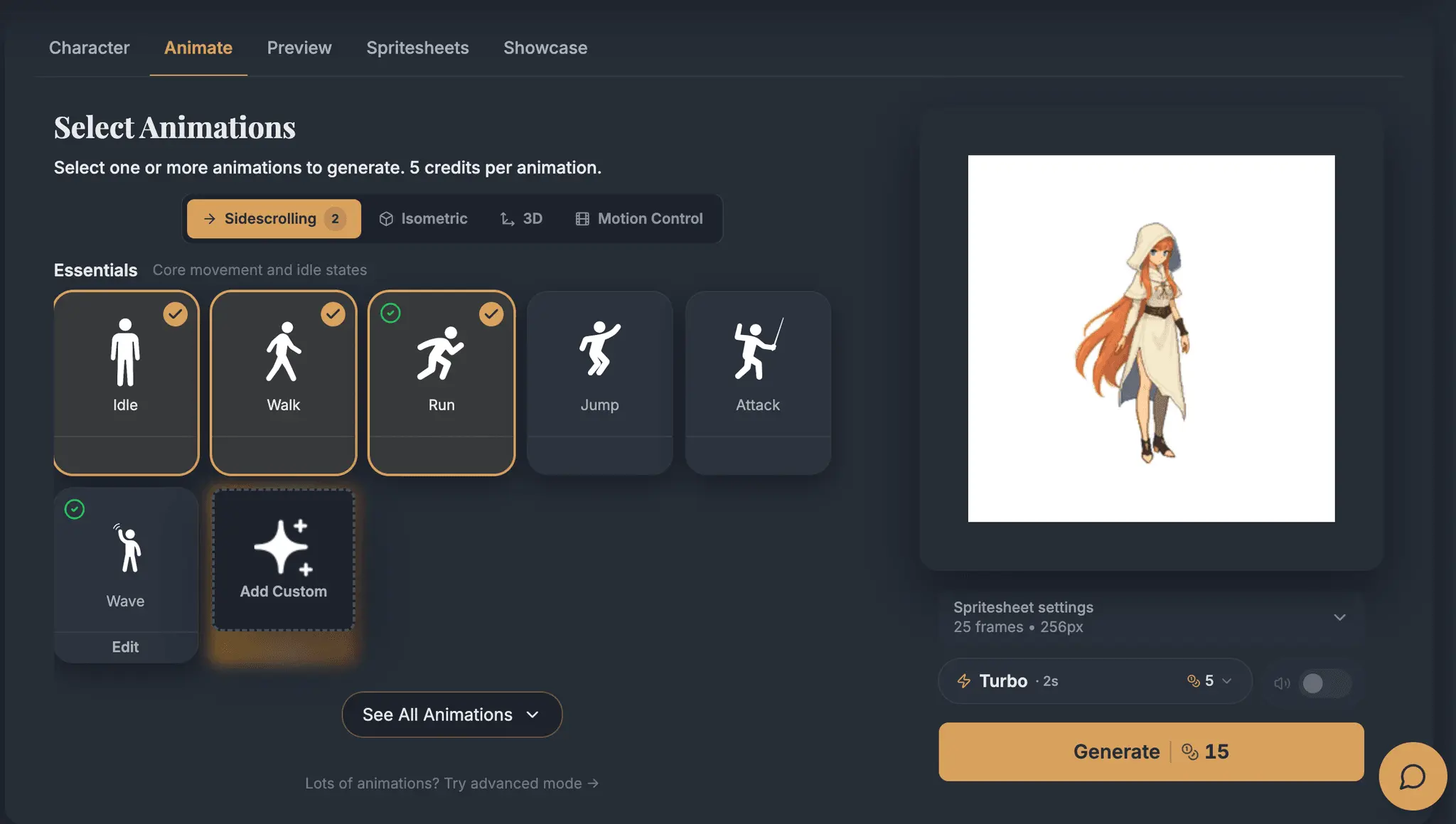 Screenshot 3 of AutoSprite