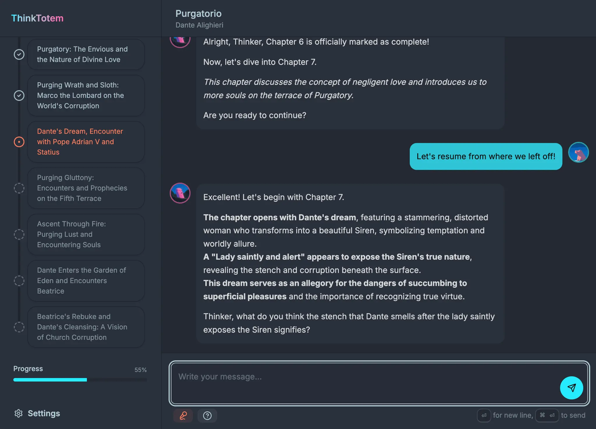 Screenshot 4 of ThinkTotem