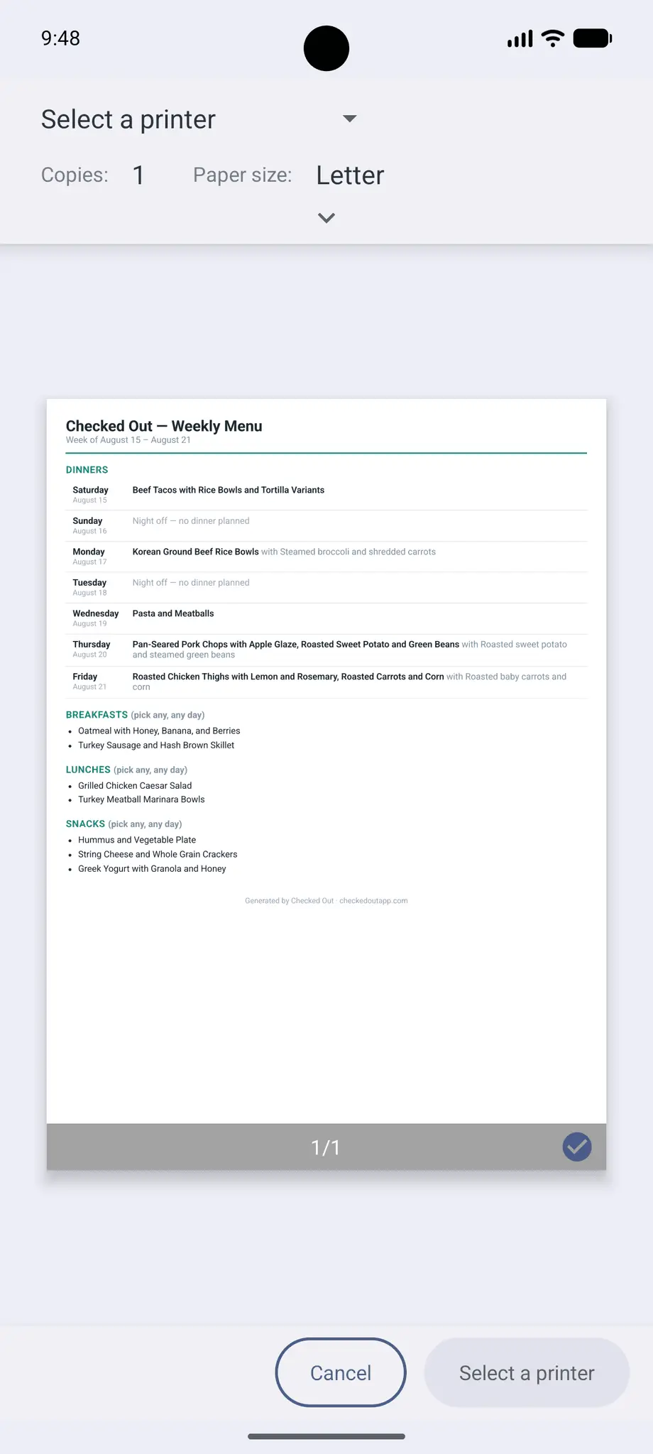 Screenshot 5 of Checked Out