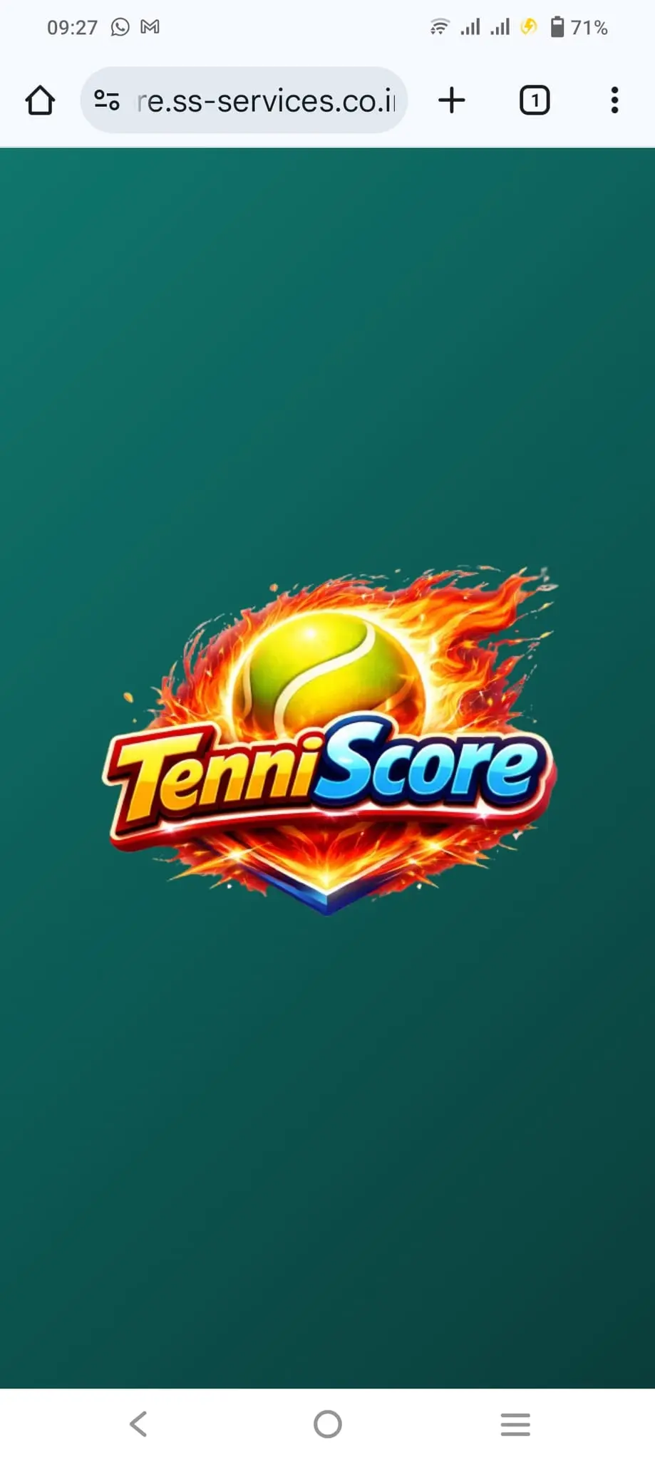 Screenshot 1 of TenniScore