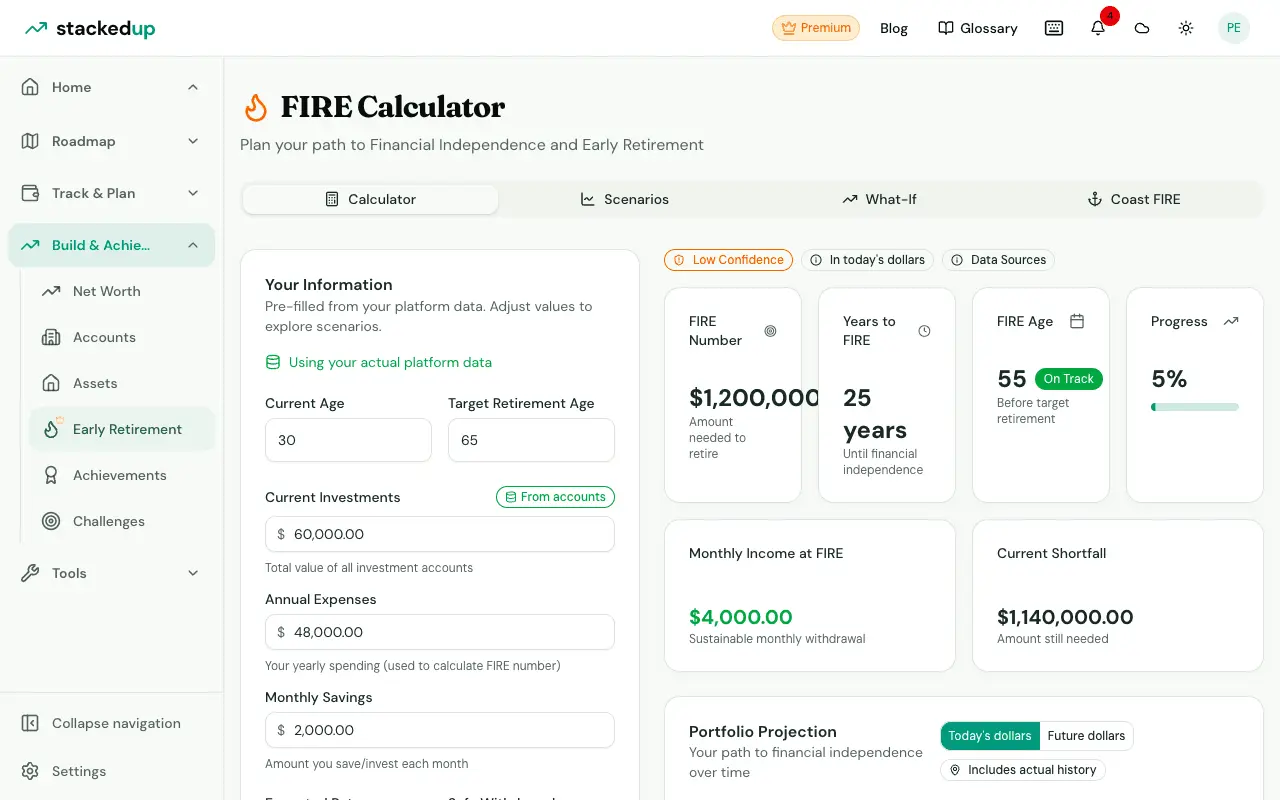 Screenshot 4 of StackedUp.finance