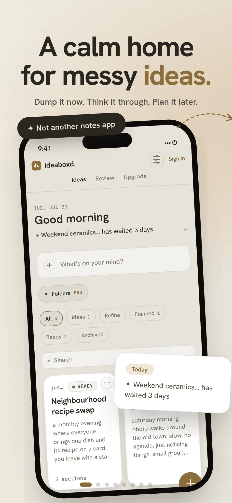 Screenshot 1 of Ideaboxd