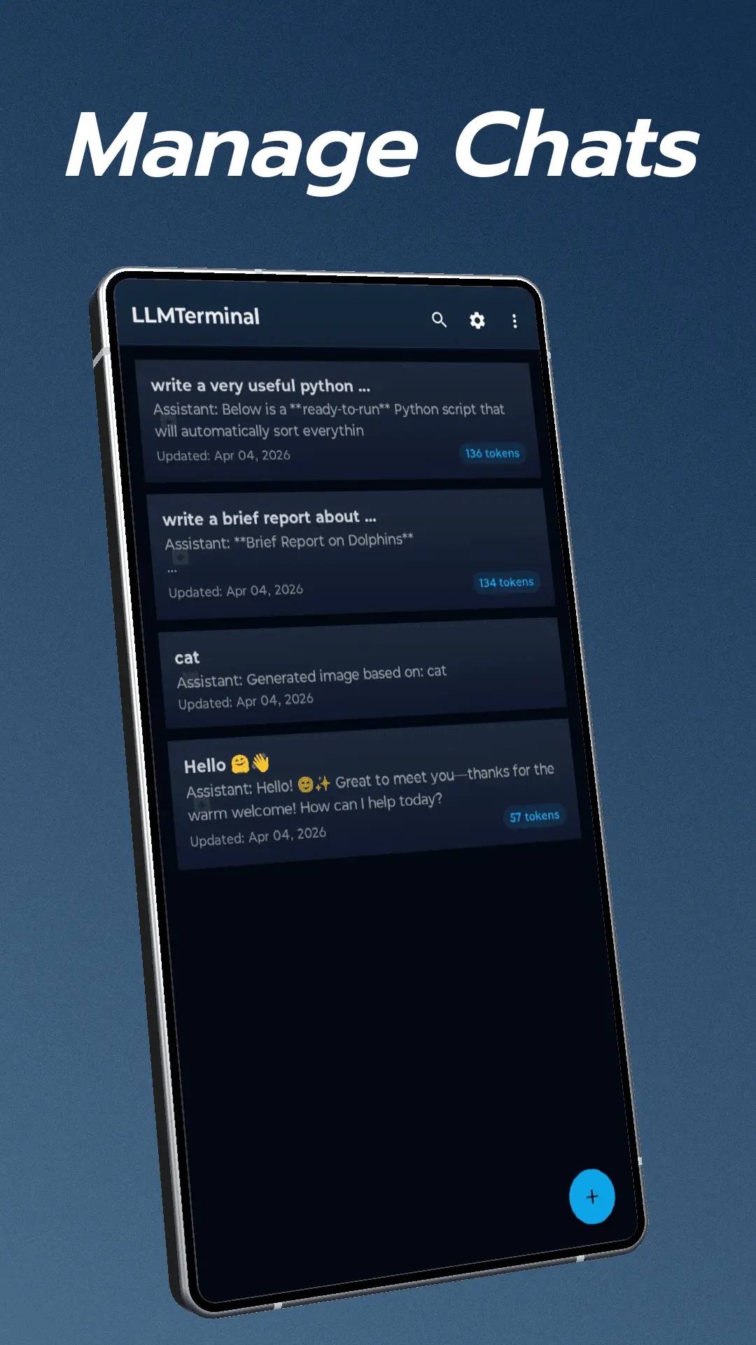 Screenshot 7 of LLMTerminal