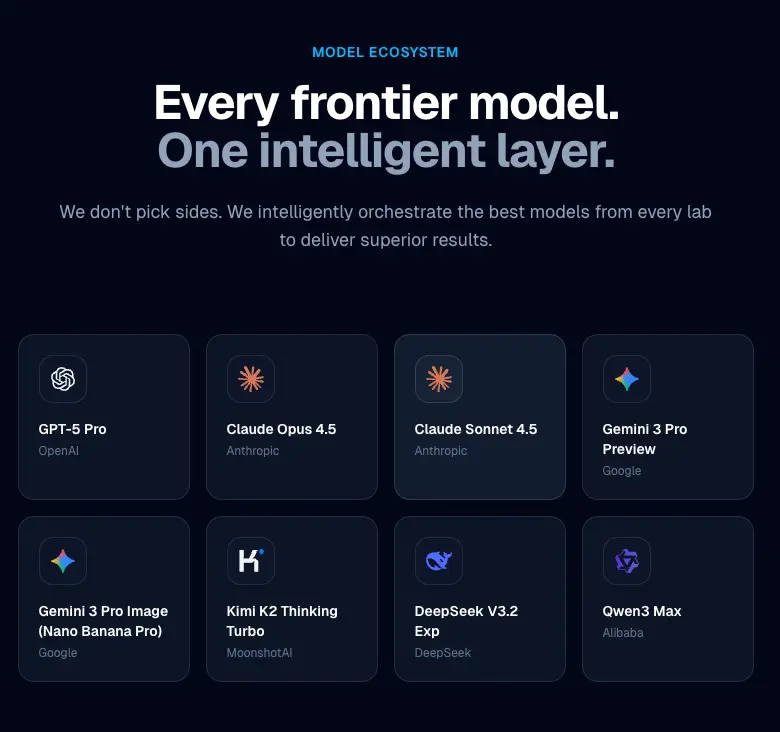 Screenshot 1 of Sup AI