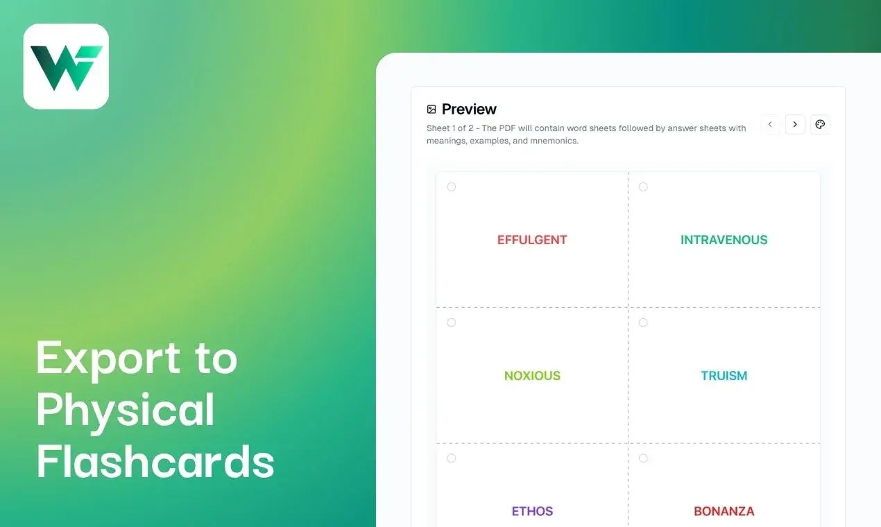Screenshot 4 of WordFlippin - Master Vocabulary with AI