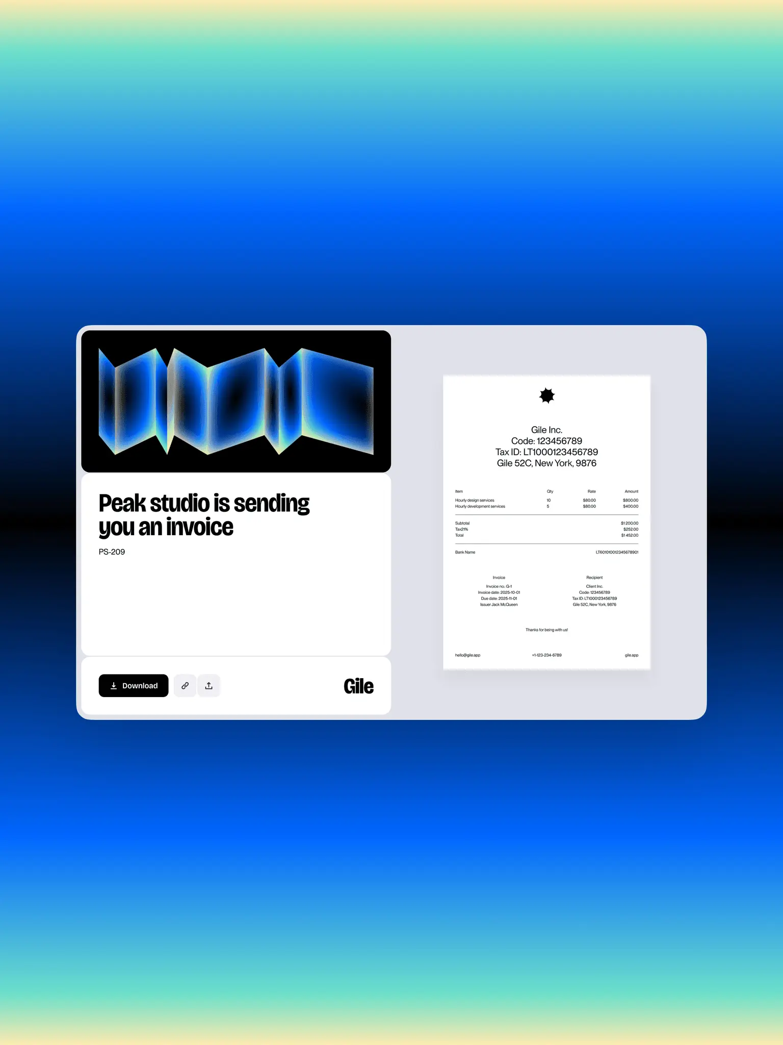 Screenshot 4 of Gile App