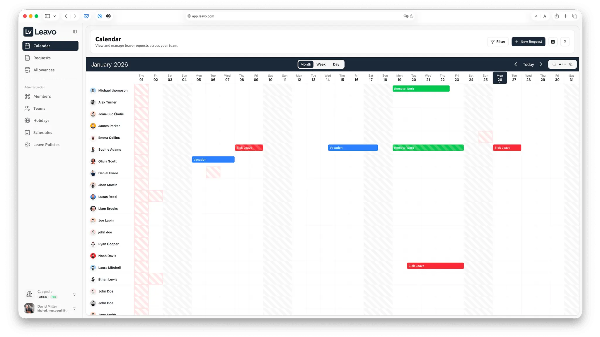 Screenshot 1 of Leavo
