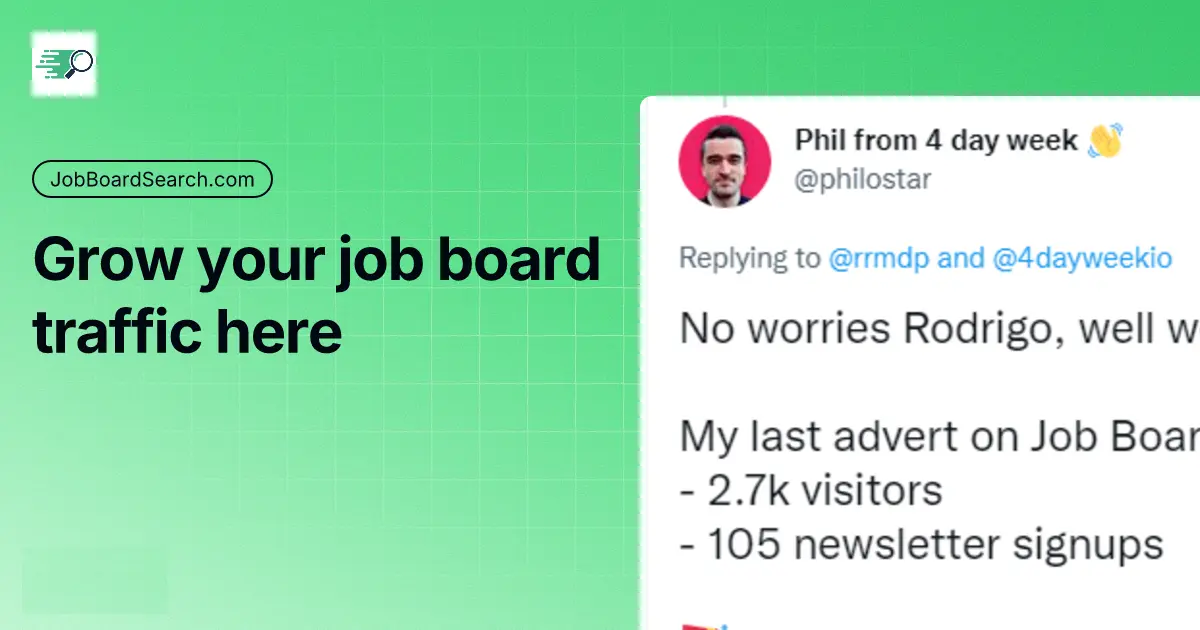 Screenshot 1 of JobBoardSearch 🔎