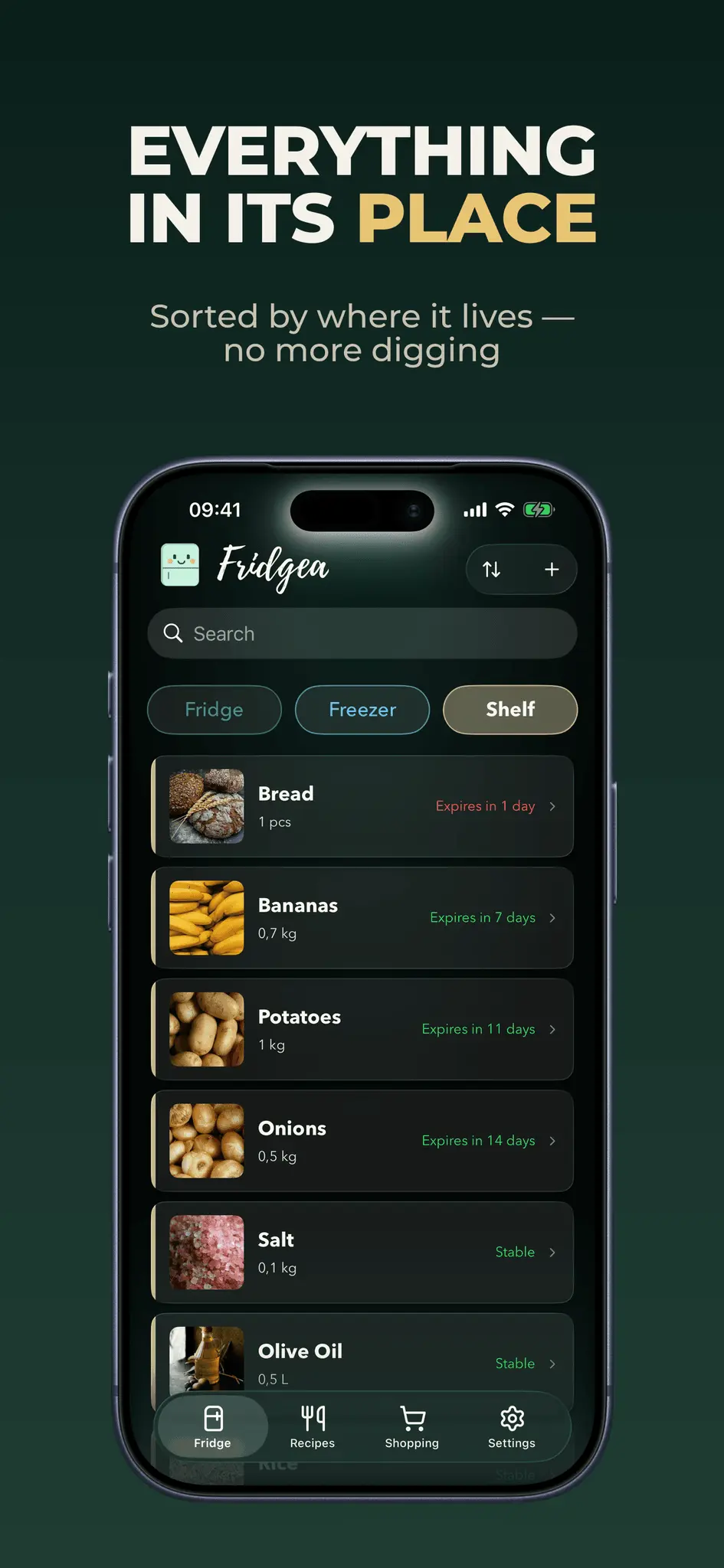 Screenshot 4 of Fridgea