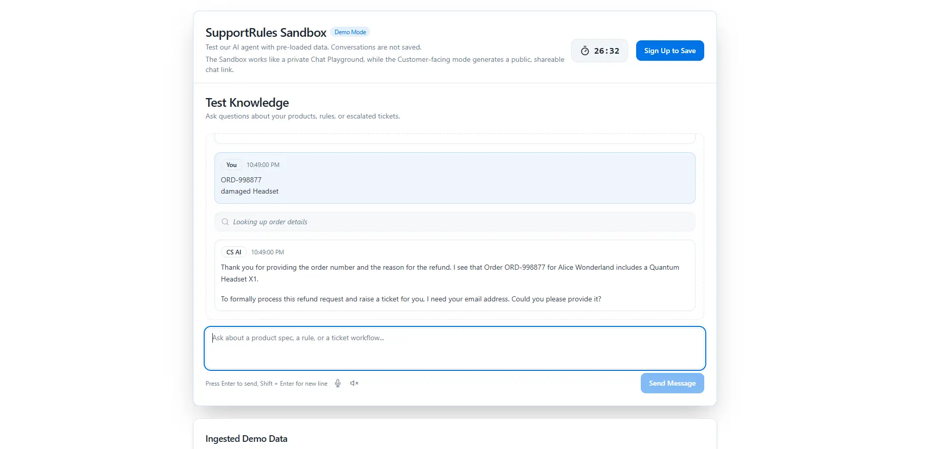 Screenshot 9 of SupportRules - AI Customer Support