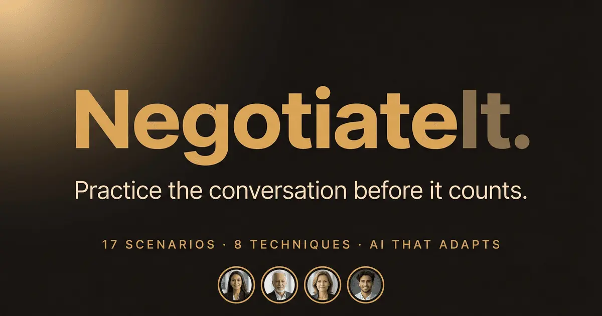 Screenshot 1 of NegotiateIt