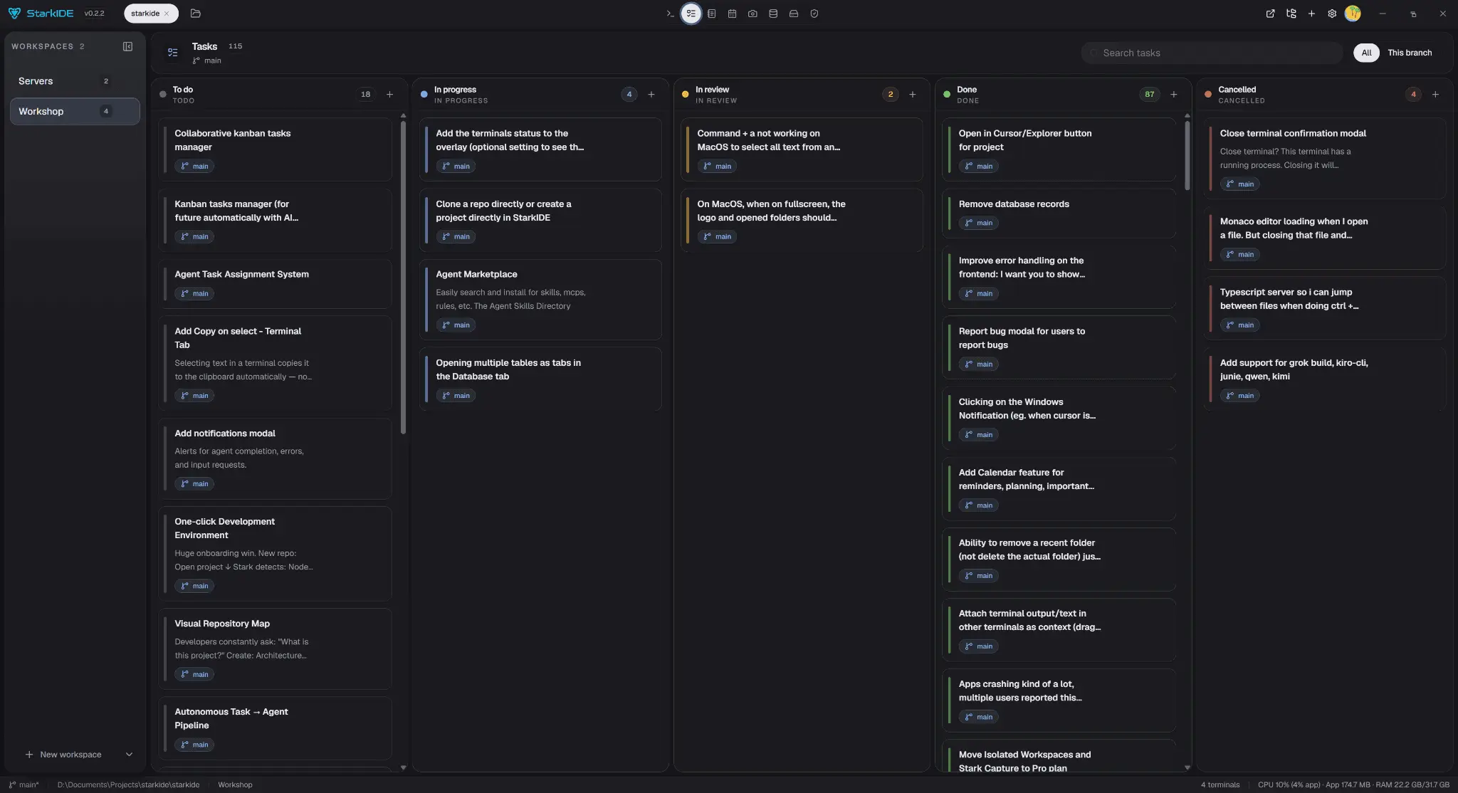 Screenshot 2 of StarkIDE