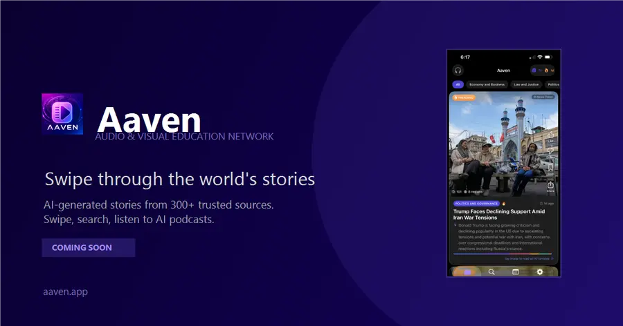 Screenshot 1 of Today's Edition — Aaven