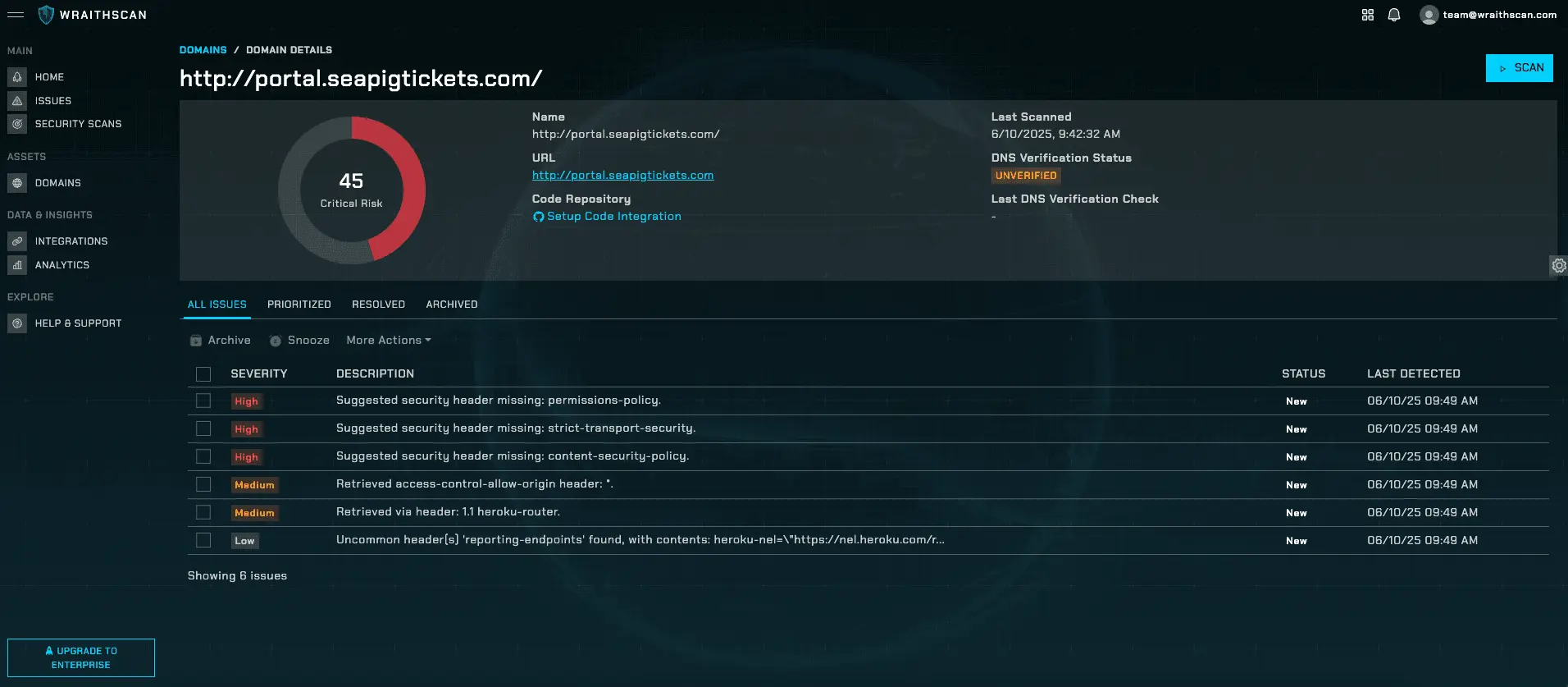 Screenshot 3 of WraithScan