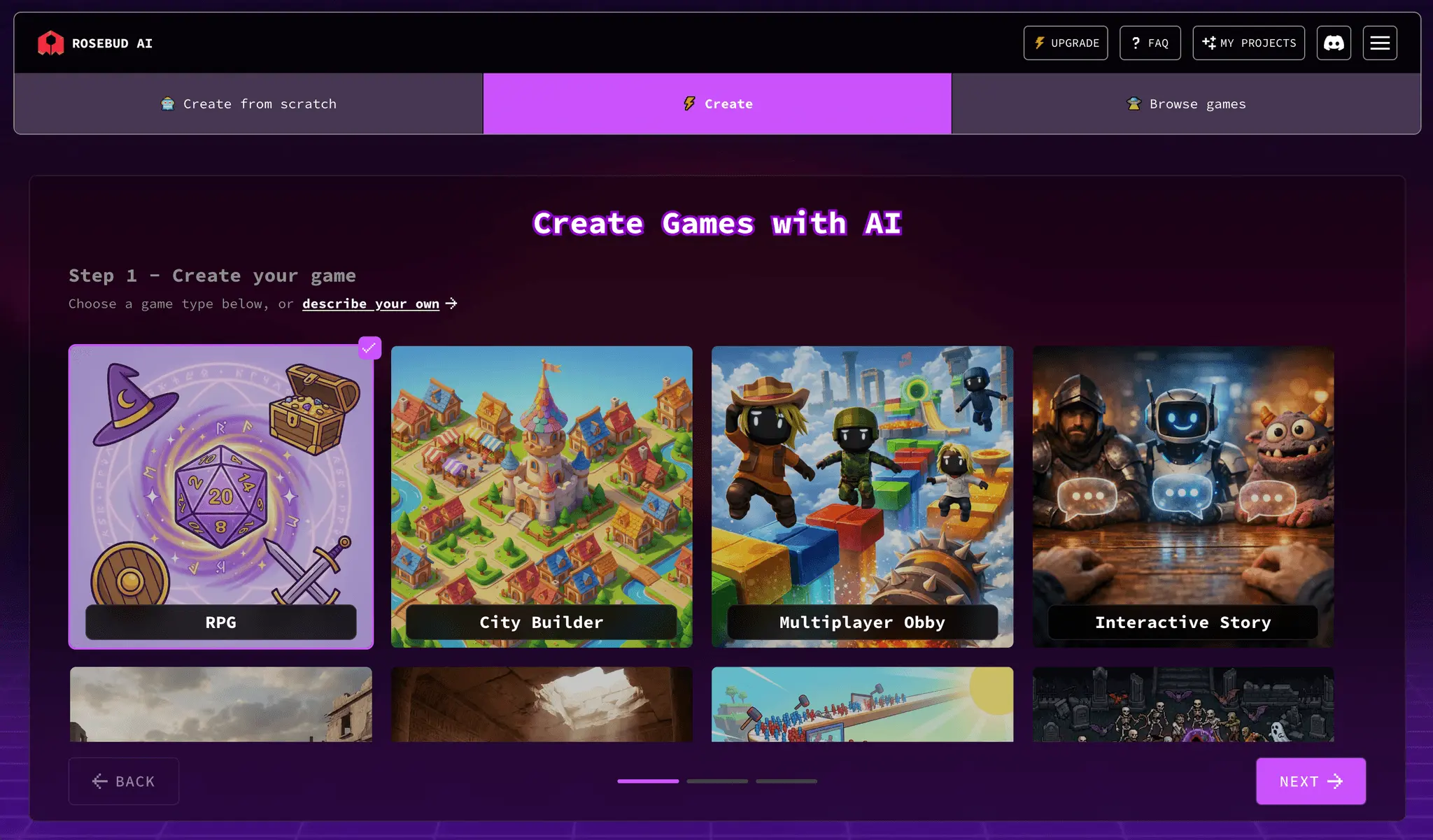 Screenshot 5 of Rosebud AI