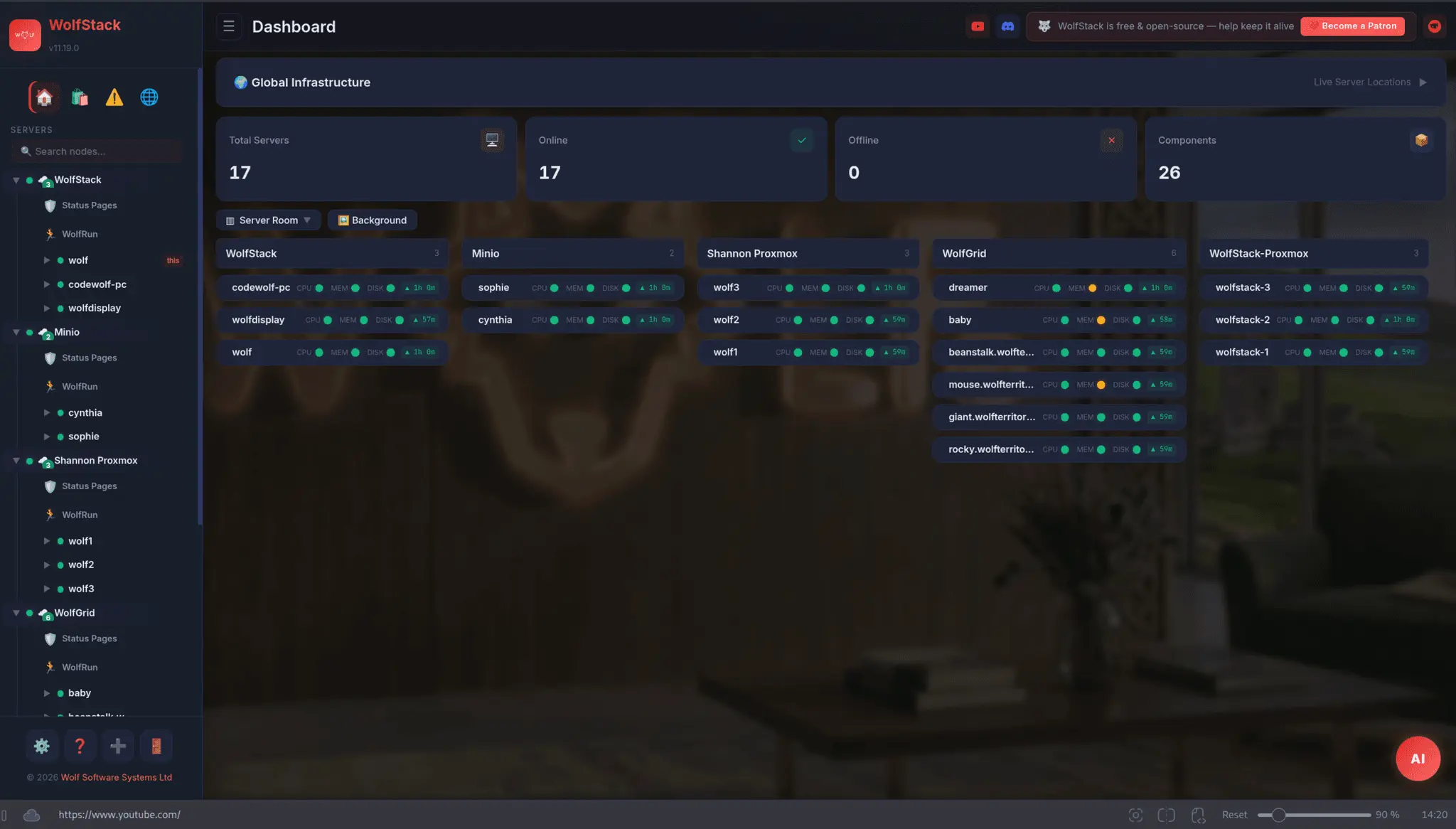 Screenshot 2 of WolfStack