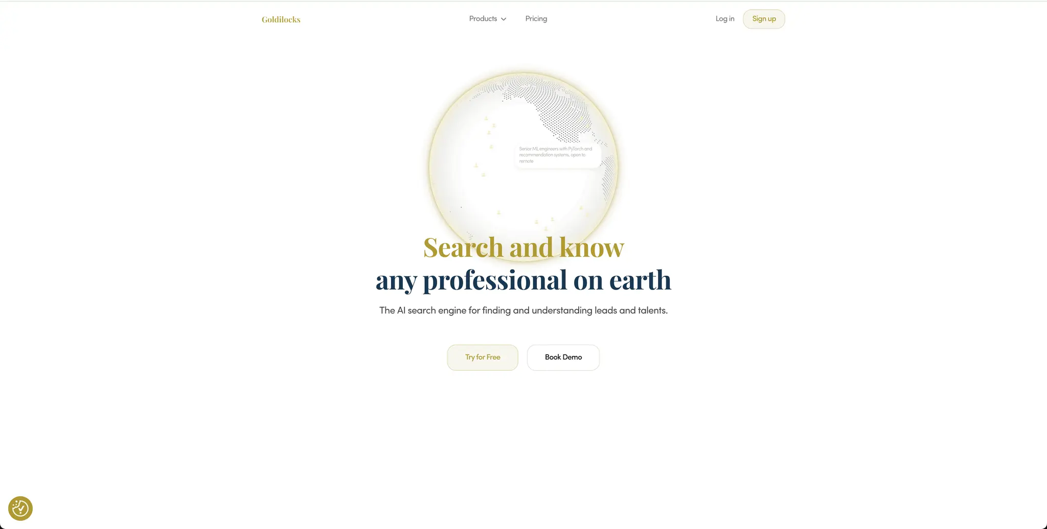 Screenshot 3 of Goldilocks People Search Platform