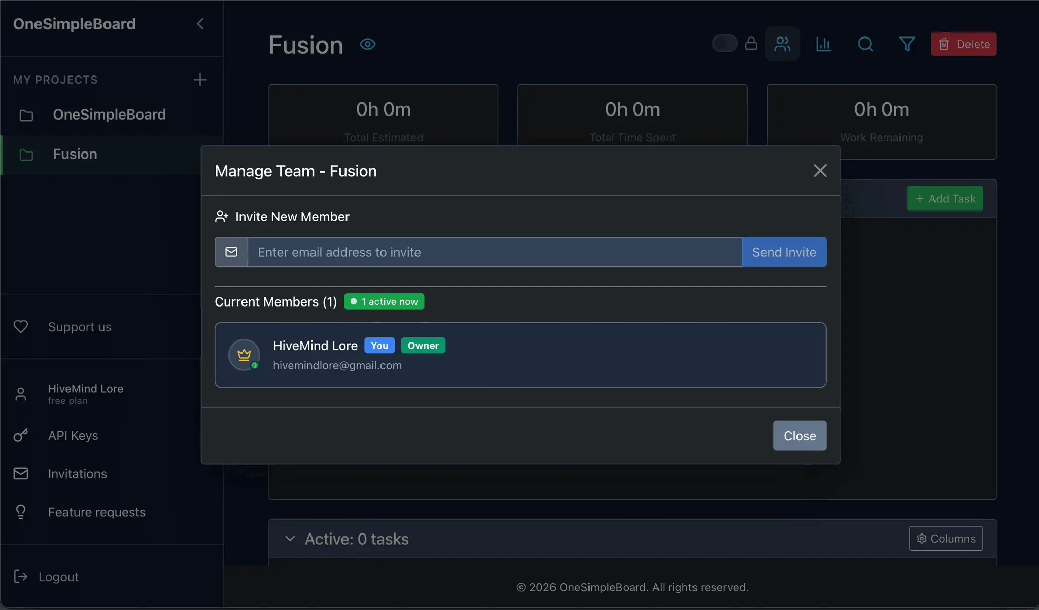 Screenshot 5 of OneSimpleBoard
