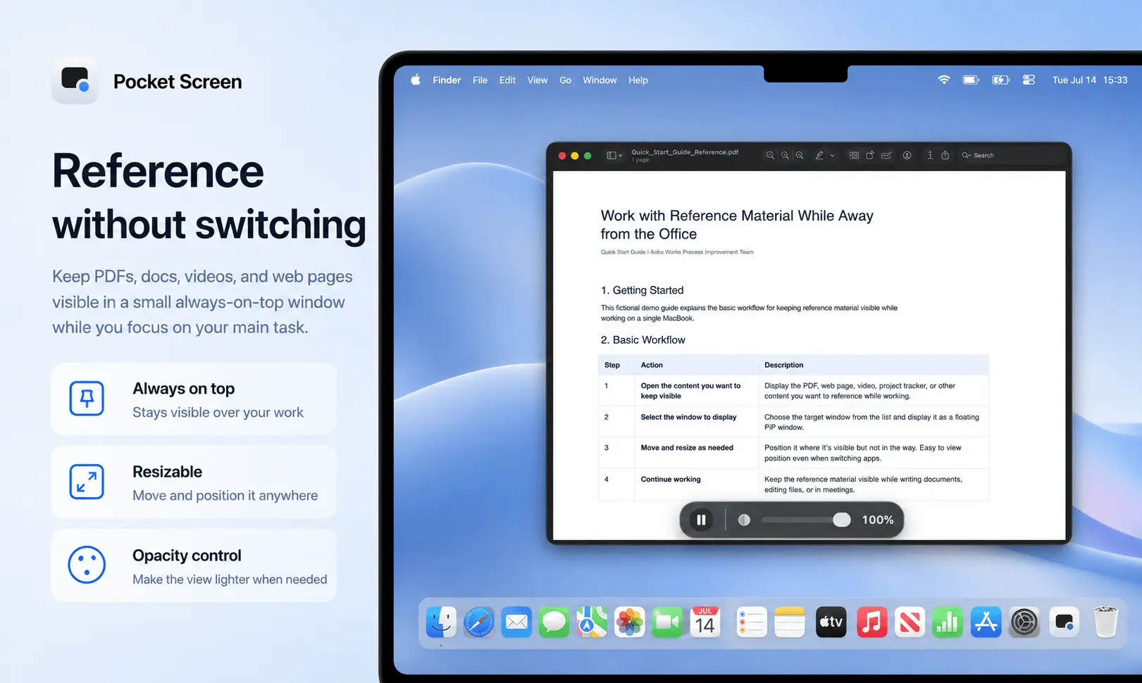 Screenshot 2 of Pocket Screen