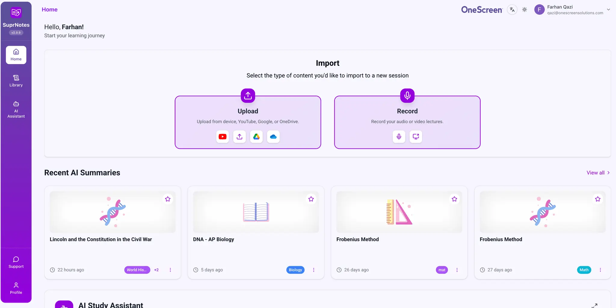 Screenshot 1 of Suprnotes