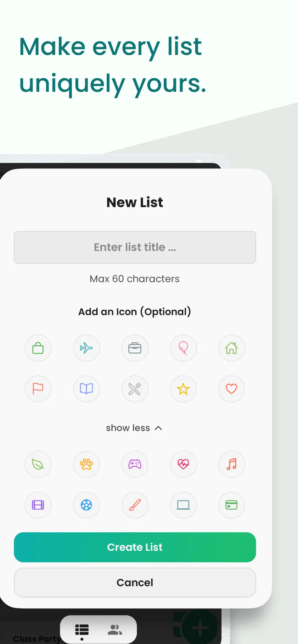Screenshot 1 of LoopList