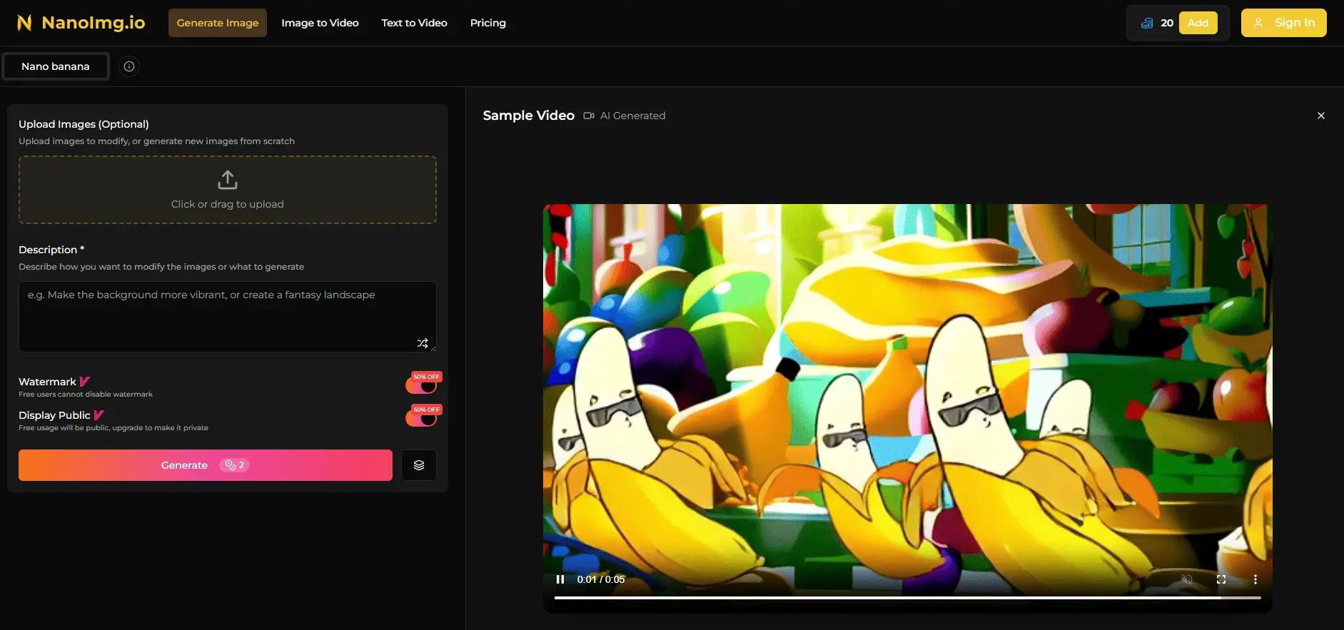 Screenshot 1 of NanoImg