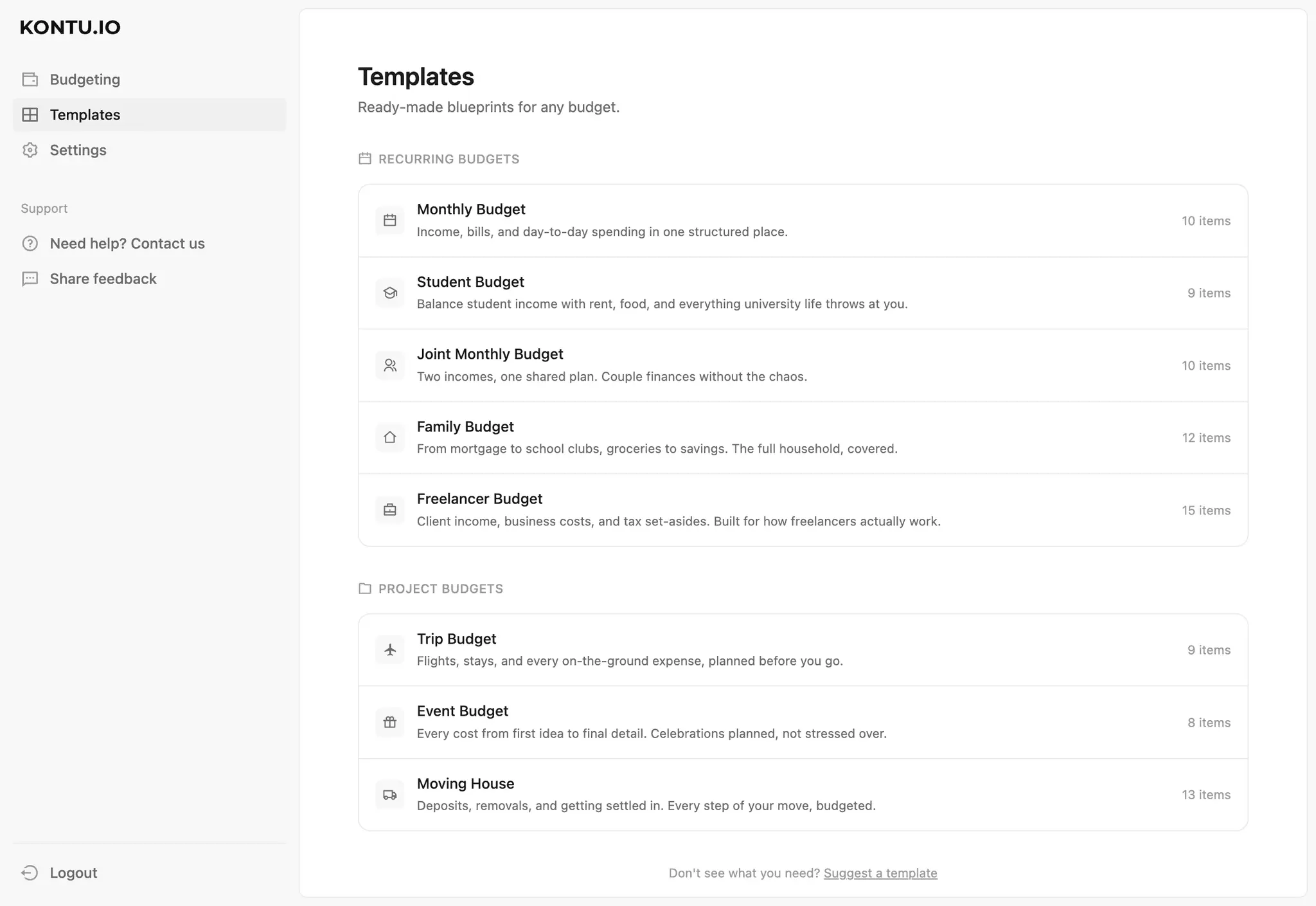 Screenshot 2 of Kontu.io
