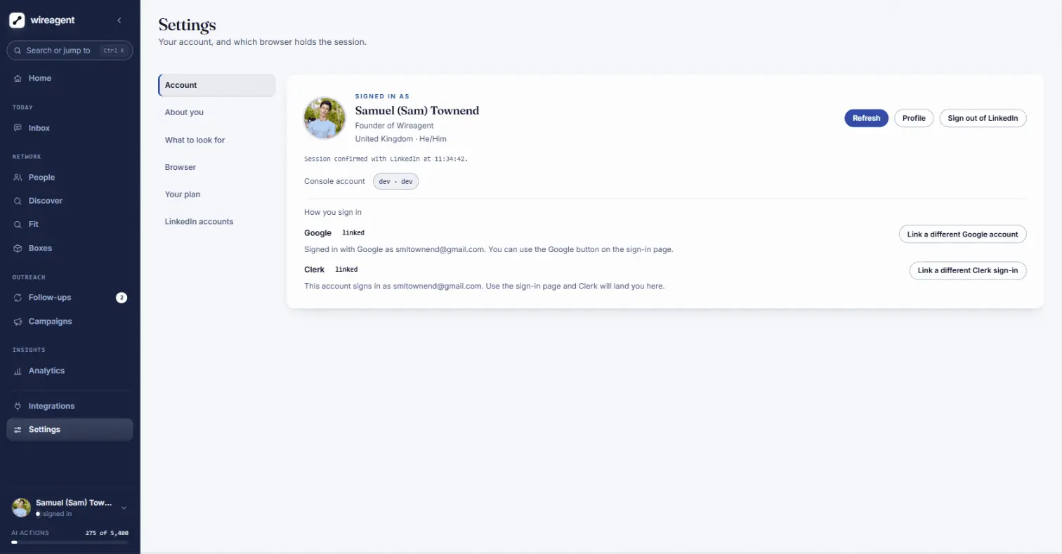 Screenshot 3 of Wireagent